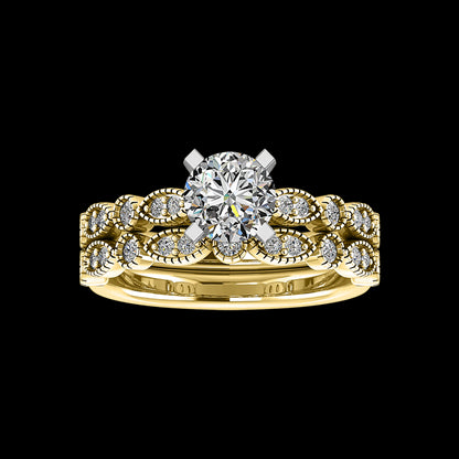 Engagement Ring ERWS0123-1.00RB