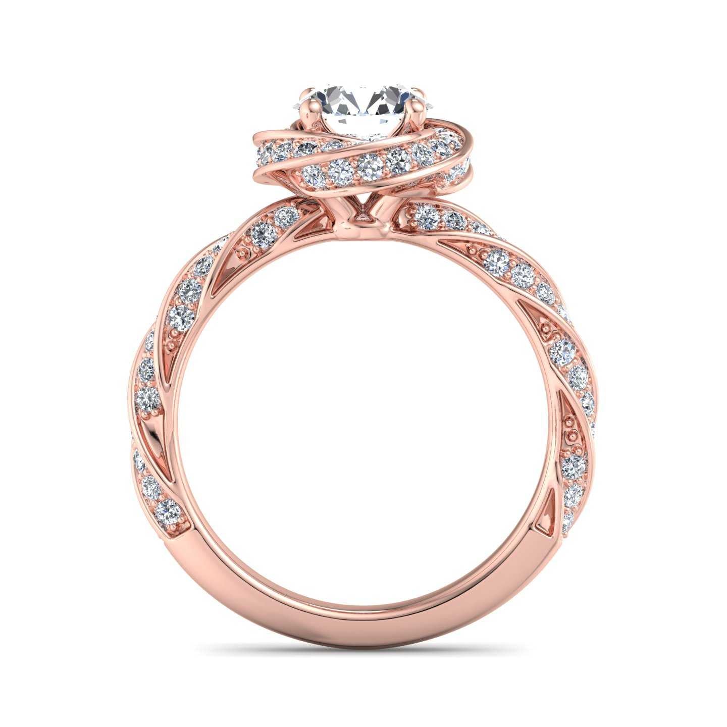 Engagement Ring ERSM0125-1.00RB