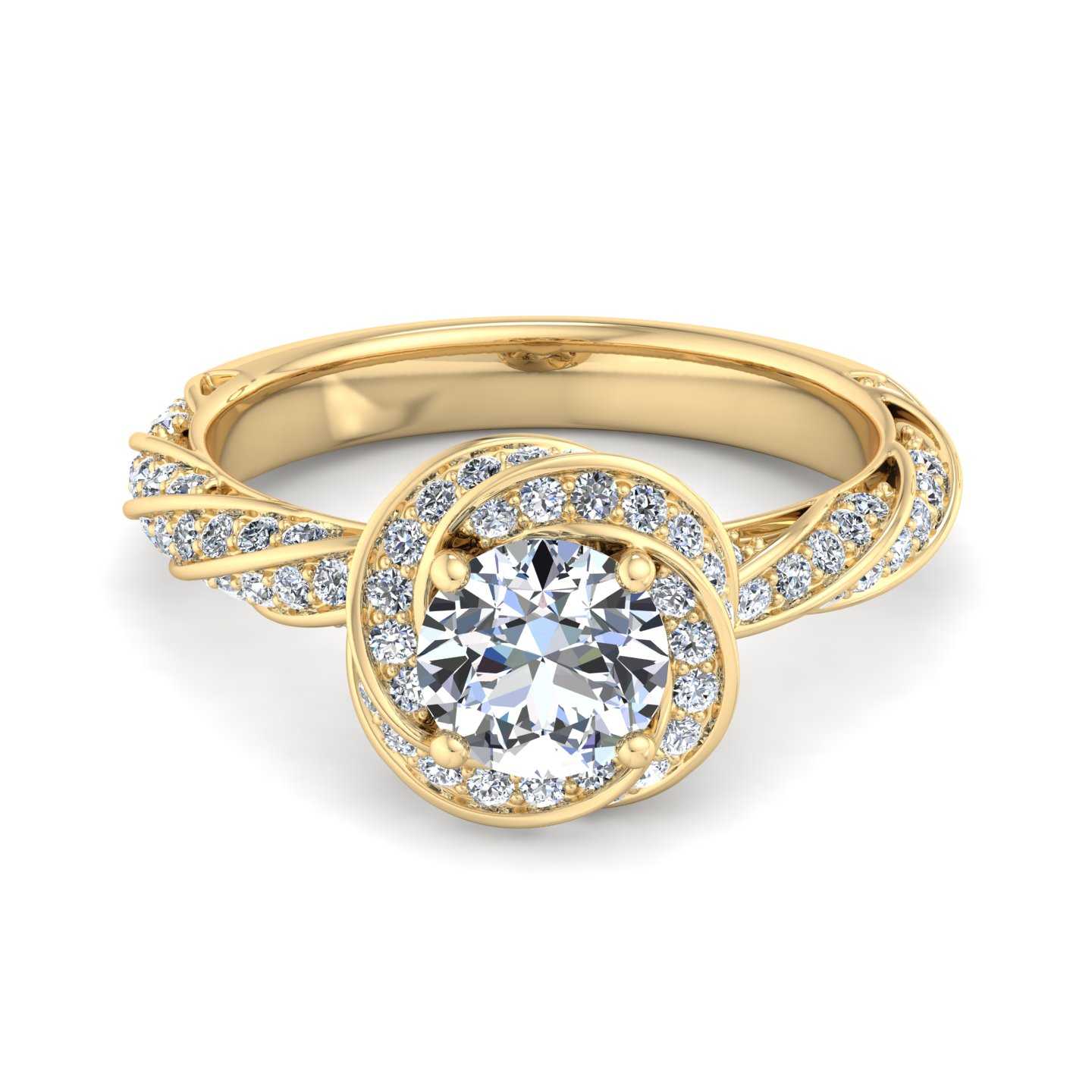 Engagement Ring ERSM0125-1.00RB