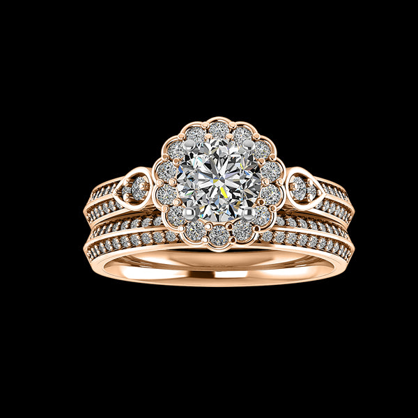 Engagement Ring ERWS0126-1.00RB