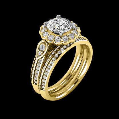 Engagement Ring ERWS0126-1.00RB