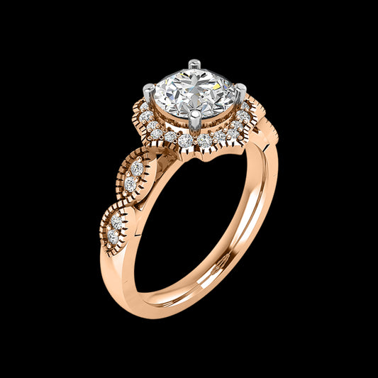 Engagement Ring ERHL0128-1.00RB