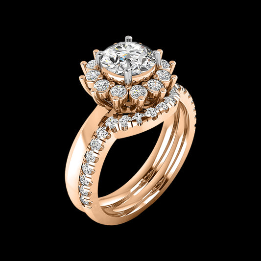 Engagement Ring ERWS0130-1.00RB