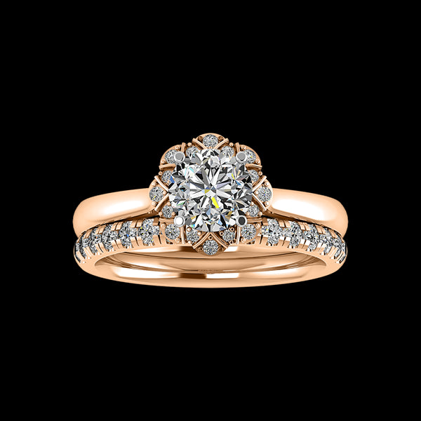 Engagement Ring ERWS0132-1.00RB