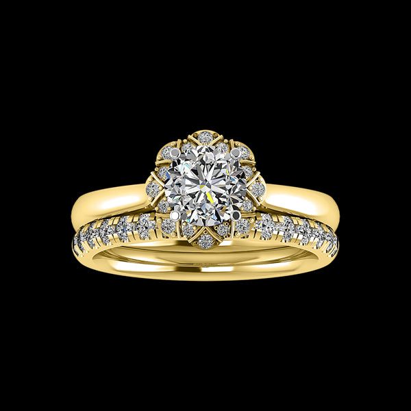 Engagement Ring ERWS0132-1.00RB