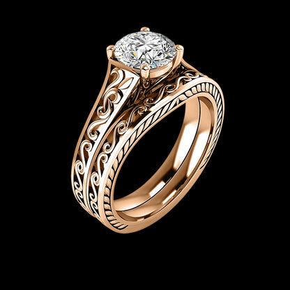 Engagement Ring ERWS0136-1.00RB