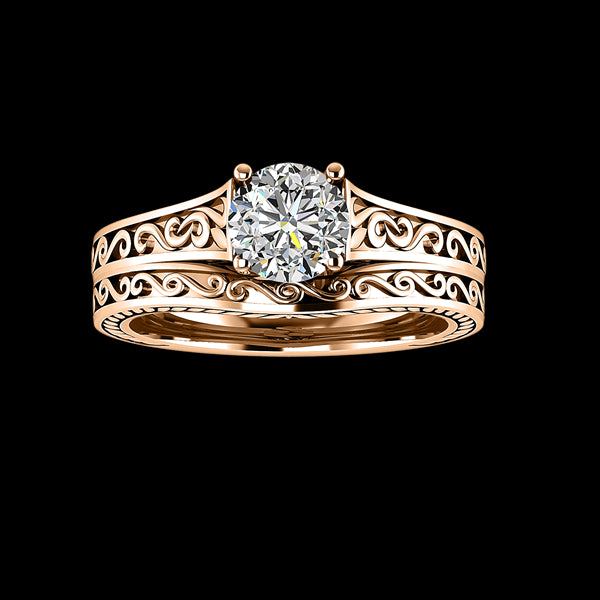 Engagement Ring ERWS0136-1.00RB