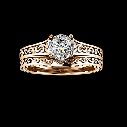 Engagement Ring ERWS0136-1.00RB