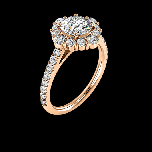 Engagement Ring ERHL0142-1.00RB