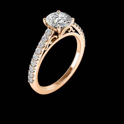 Engagement Ring ERSM0145-1.00RB