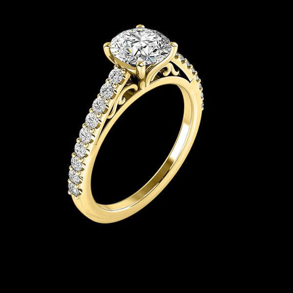 Engagement Ring ERSM0145-1.00RB