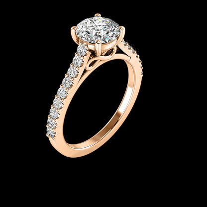 Engagement Ring ERSM0146-1.00RB