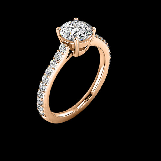 Engagement Ring ERSM0148-1.00RB