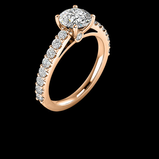 Engagement Ring ERSM0149-1.00RB