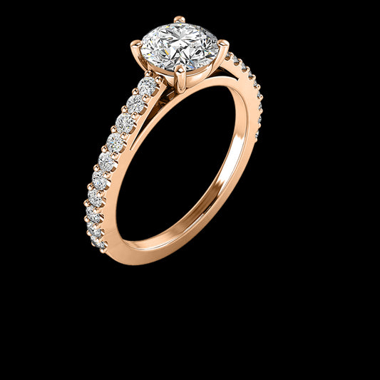 Engagement Ring ERSM0151-1.00RB