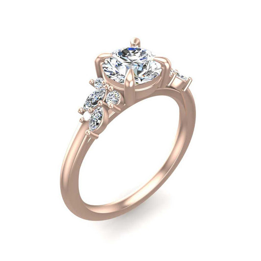 Engagement Ring ERSM0171-1.00RB