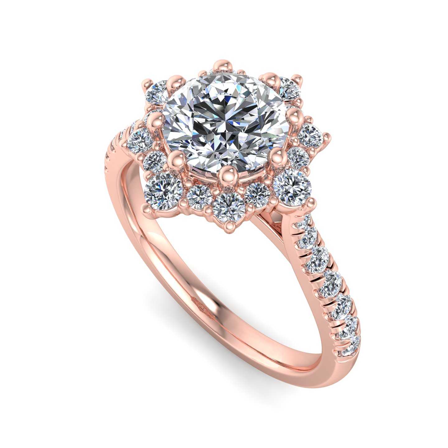 Engagement Ring ERSM0174-1.00RB