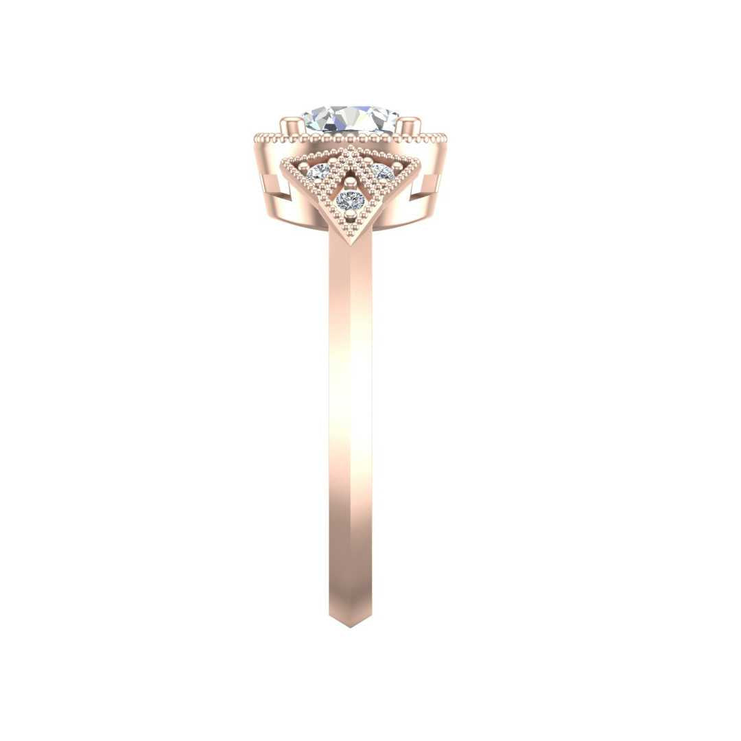 Engagement Ring ERSM0176-1.00RB