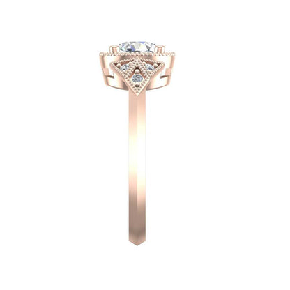 Engagement Ring ERSM0176-1.00RB