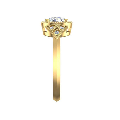 Engagement Ring ERSM0176-1.00RB