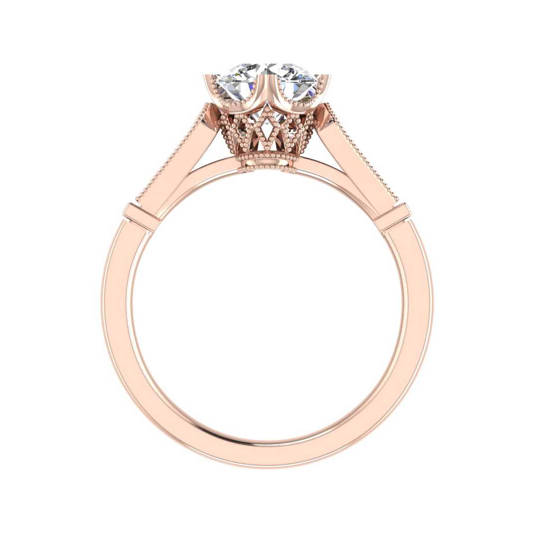 Engagement Ring ERSM0185-1.00RB