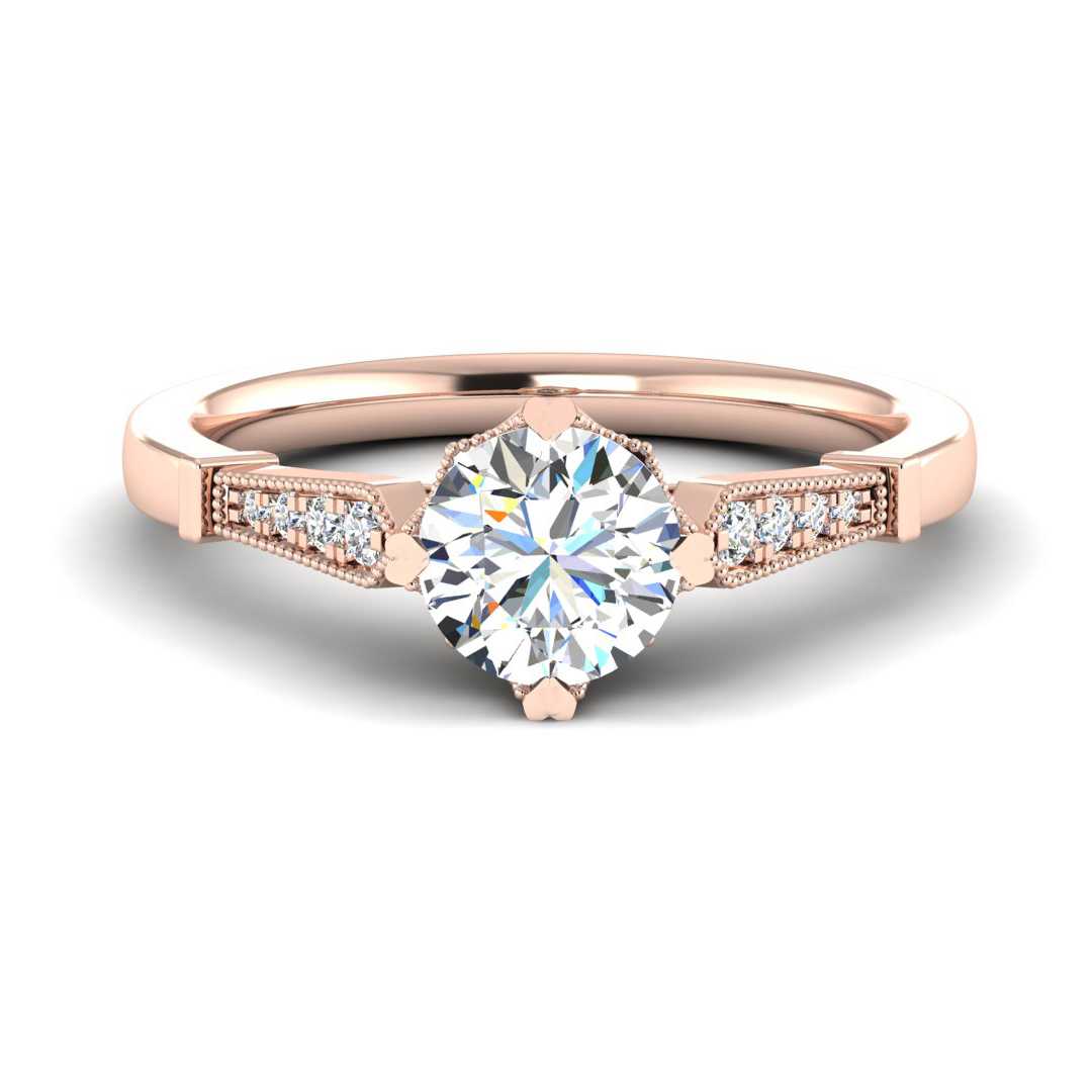 Engagement Ring ERSM0185-1.00RB