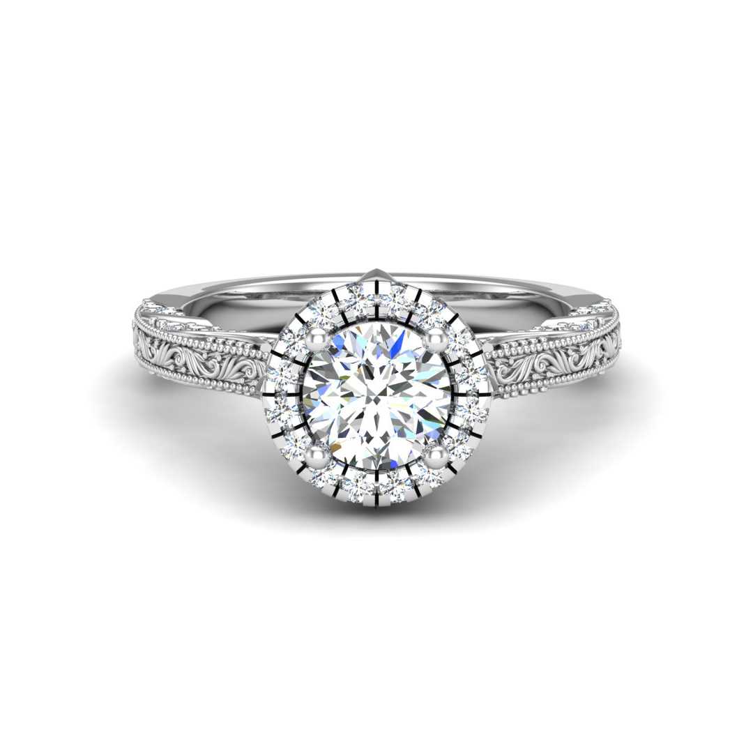 Engagement Ring ERHL0208-1.00