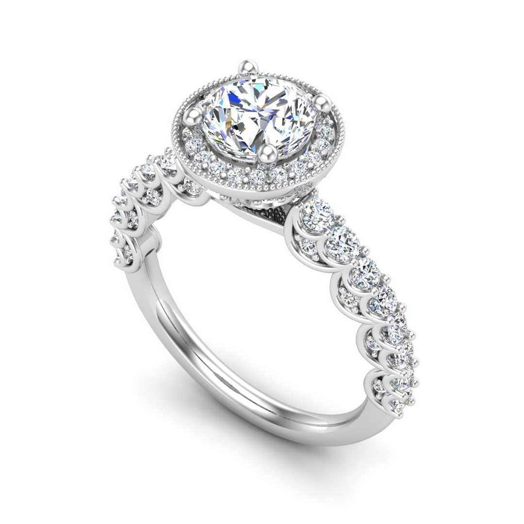 Engagement Ring ERHL0212-1.00