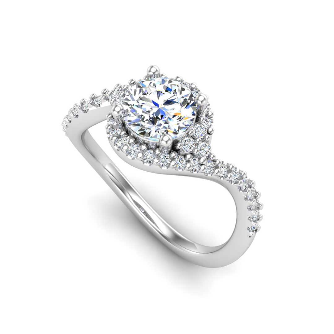 Engagement Ring ERSM0295-1.00