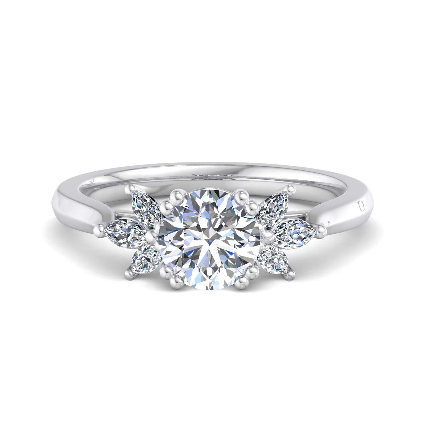 Engagement Ring ERSM0308-1.00