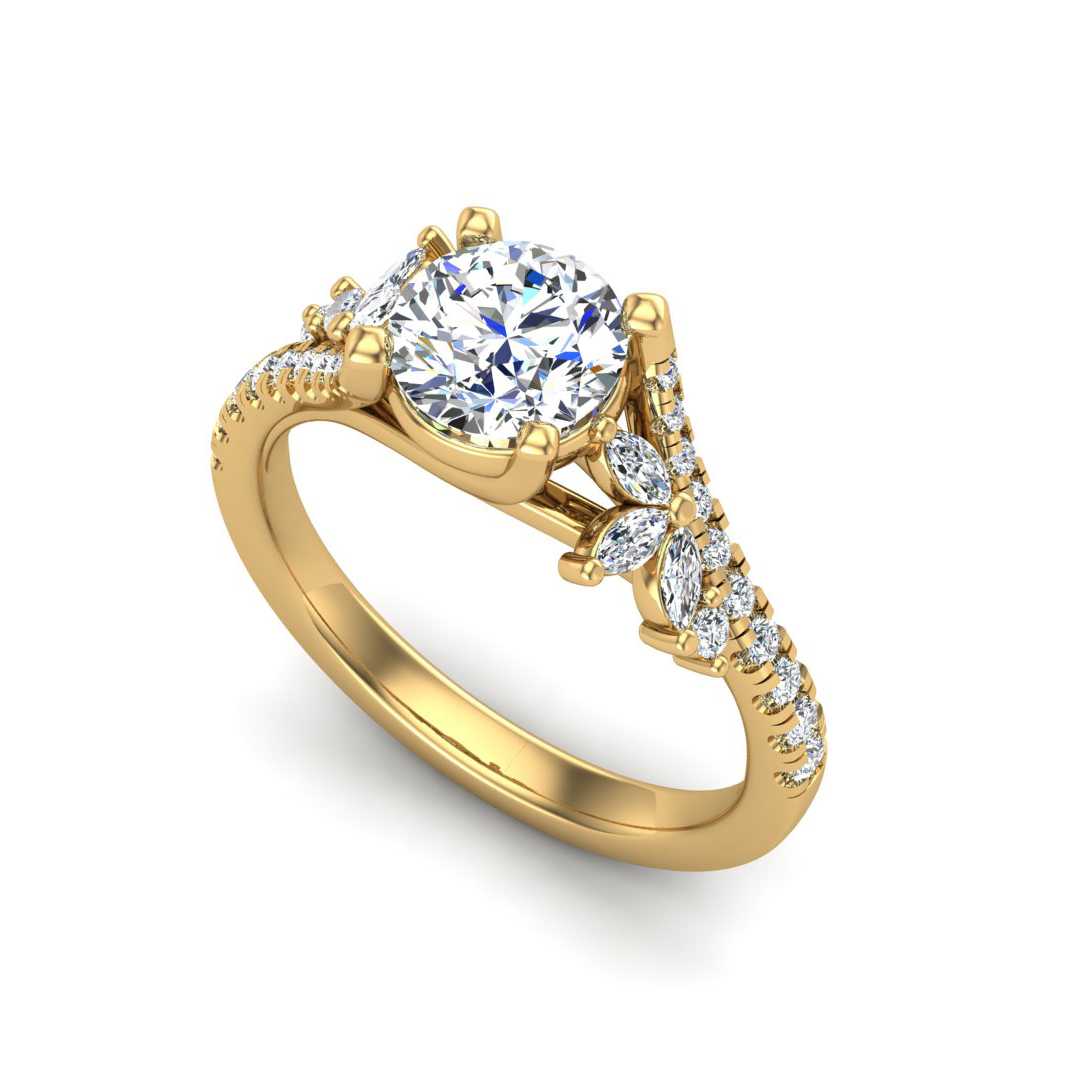 Engagement Ring ERSM0278-1.00