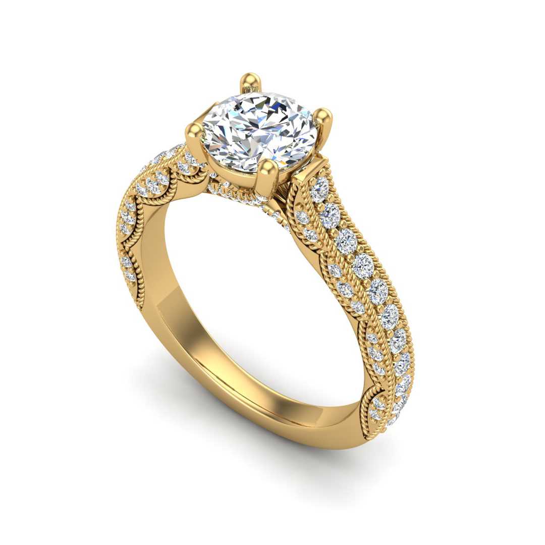 Engagement Ring ERSM0195-1.00