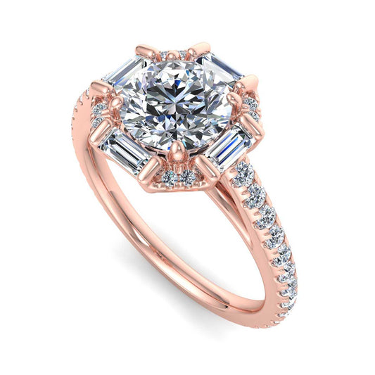 Engagement Ring ERHL0285-1.00