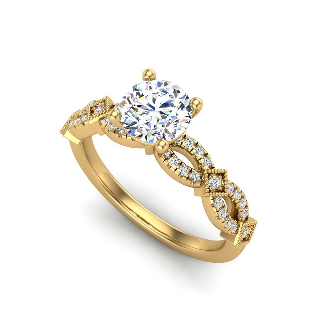 Engagement Ring ERSM0301-1.00