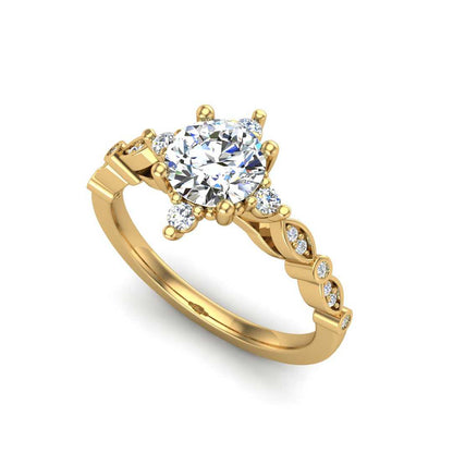 Engagement Ring ERSM0307-1.00