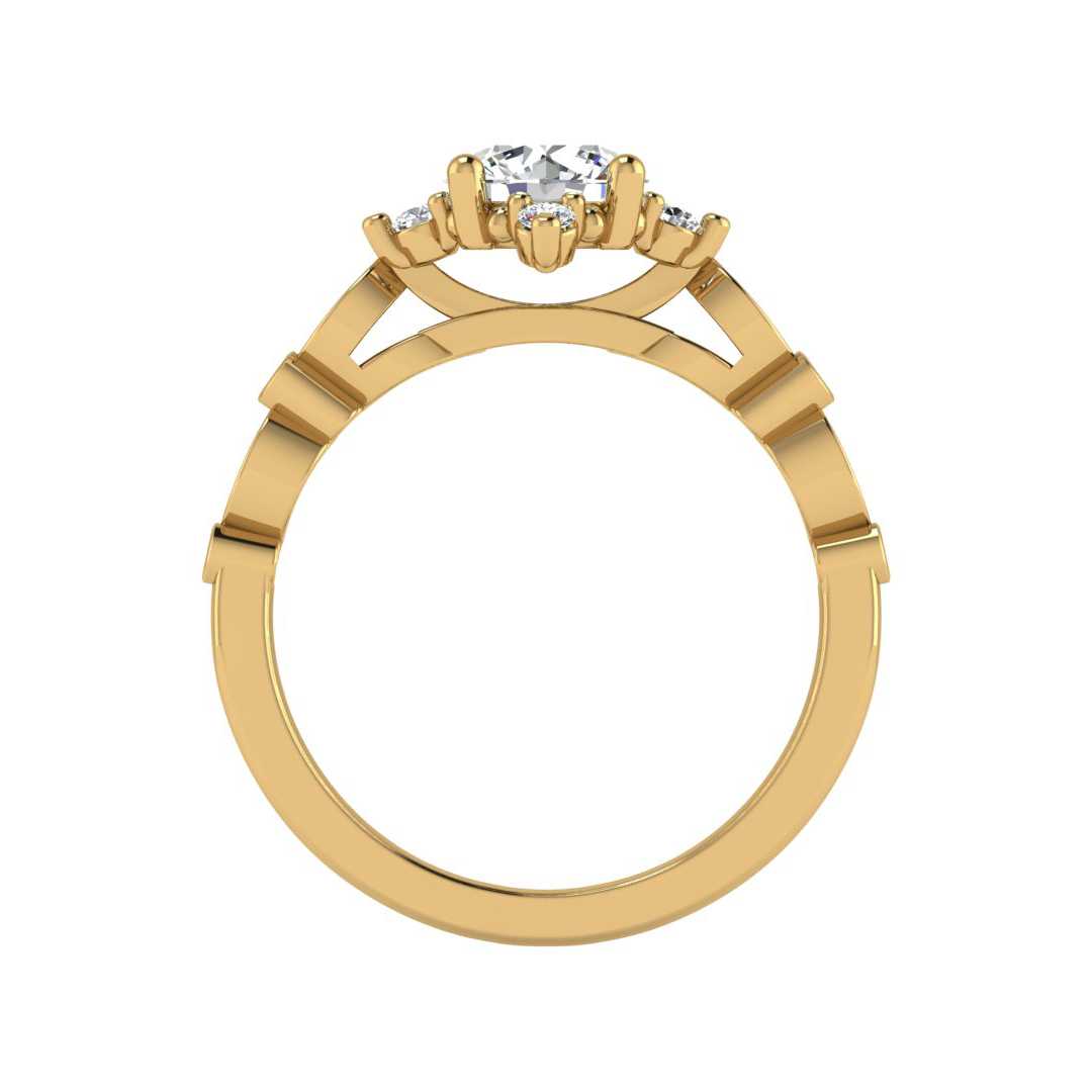 Engagement Ring ERSM0307-1.00