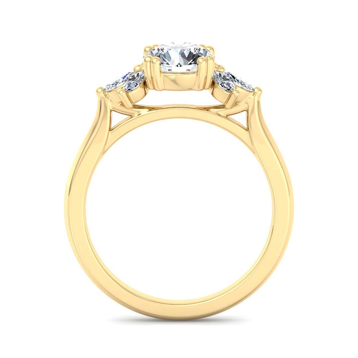 Engagement Ring ERSM0308-1.00