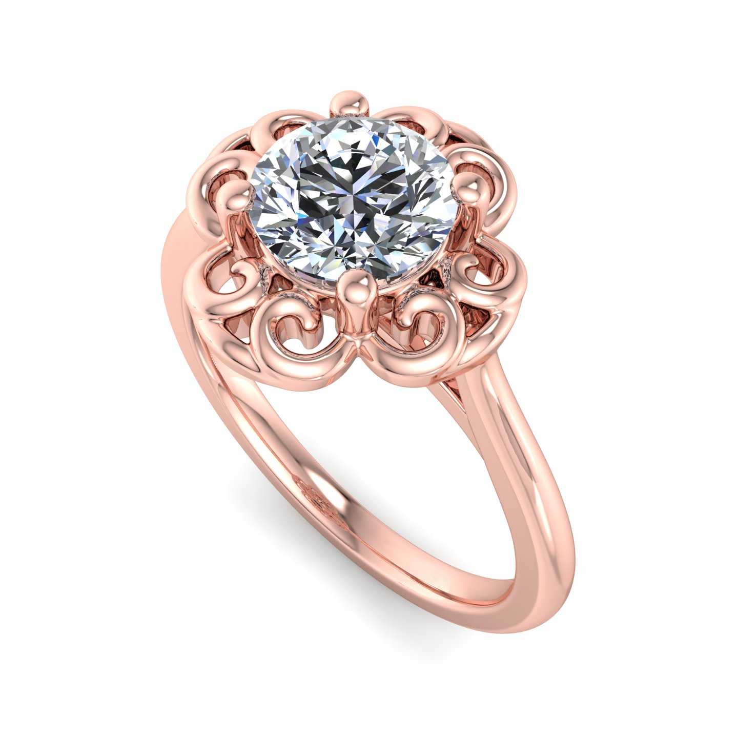 Engagement Ring ERSM0312-1.00