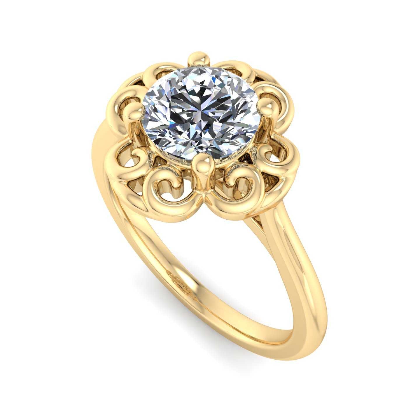 Engagement Ring ERSM0312-1.00