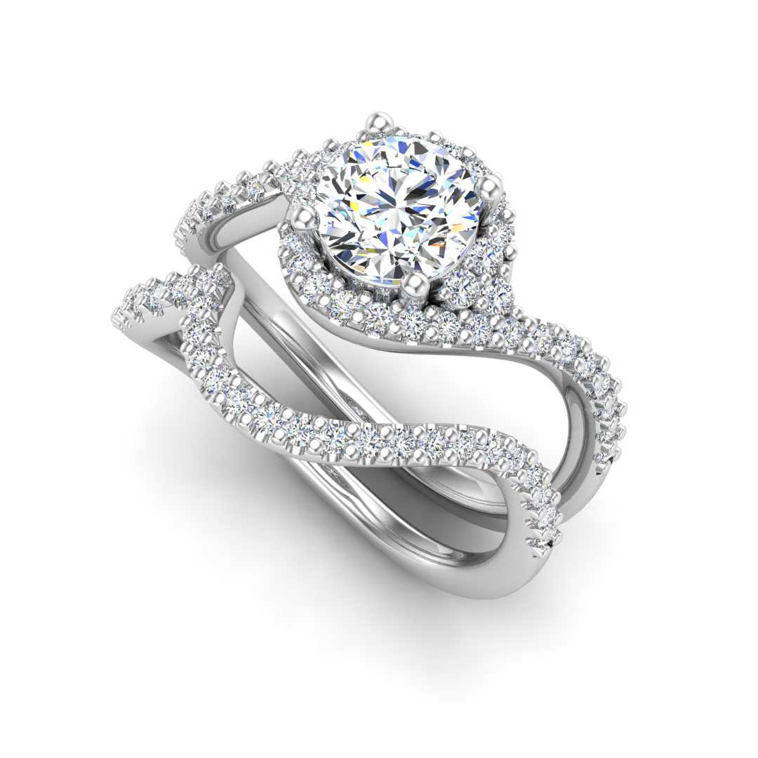 Engagement Ring ERWS0295-1.00