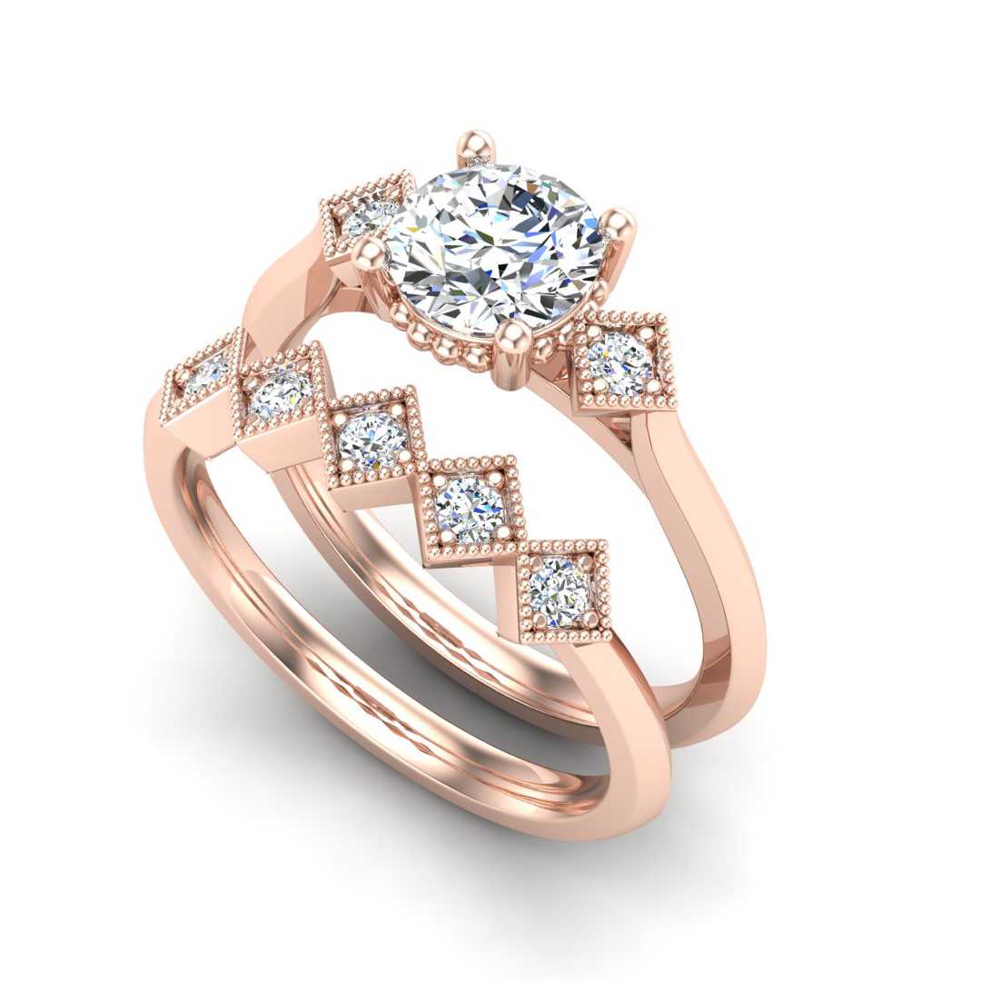 Engagement Ring ERWS0311-1.00