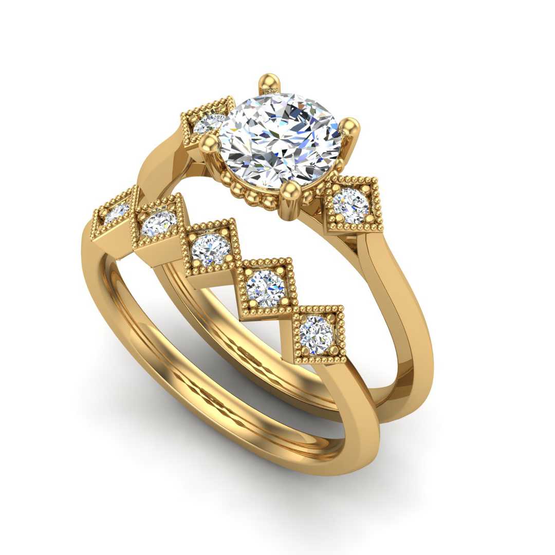 Engagement Ring ERWS0311-1.00