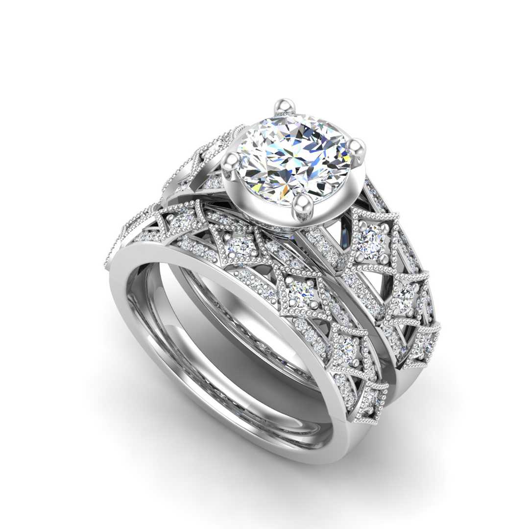 Engagement ring ERWS0331-1.50