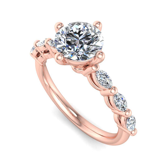 Engagement ring ERSM0342-1.00