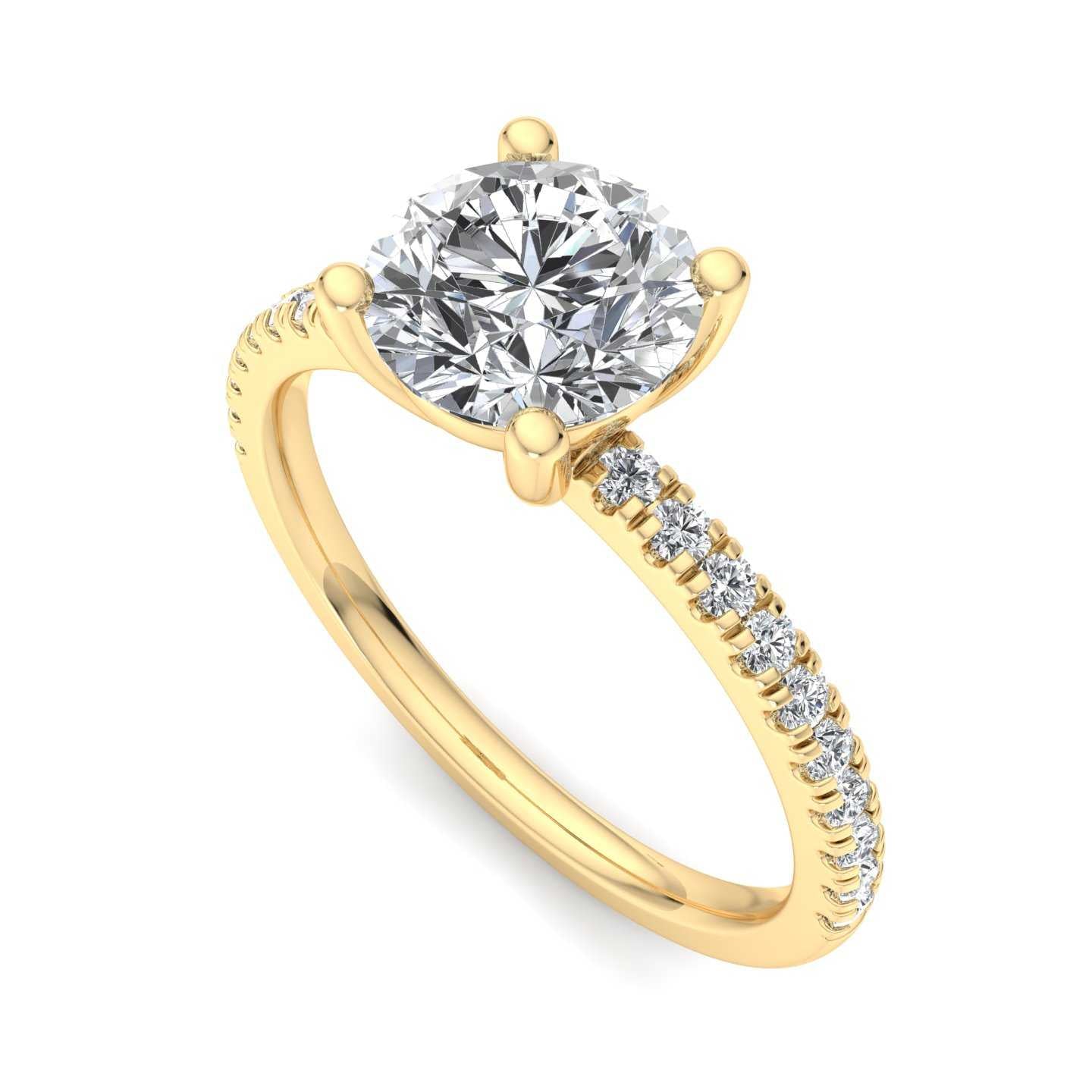 Engagement ring ERSM0357-1.00