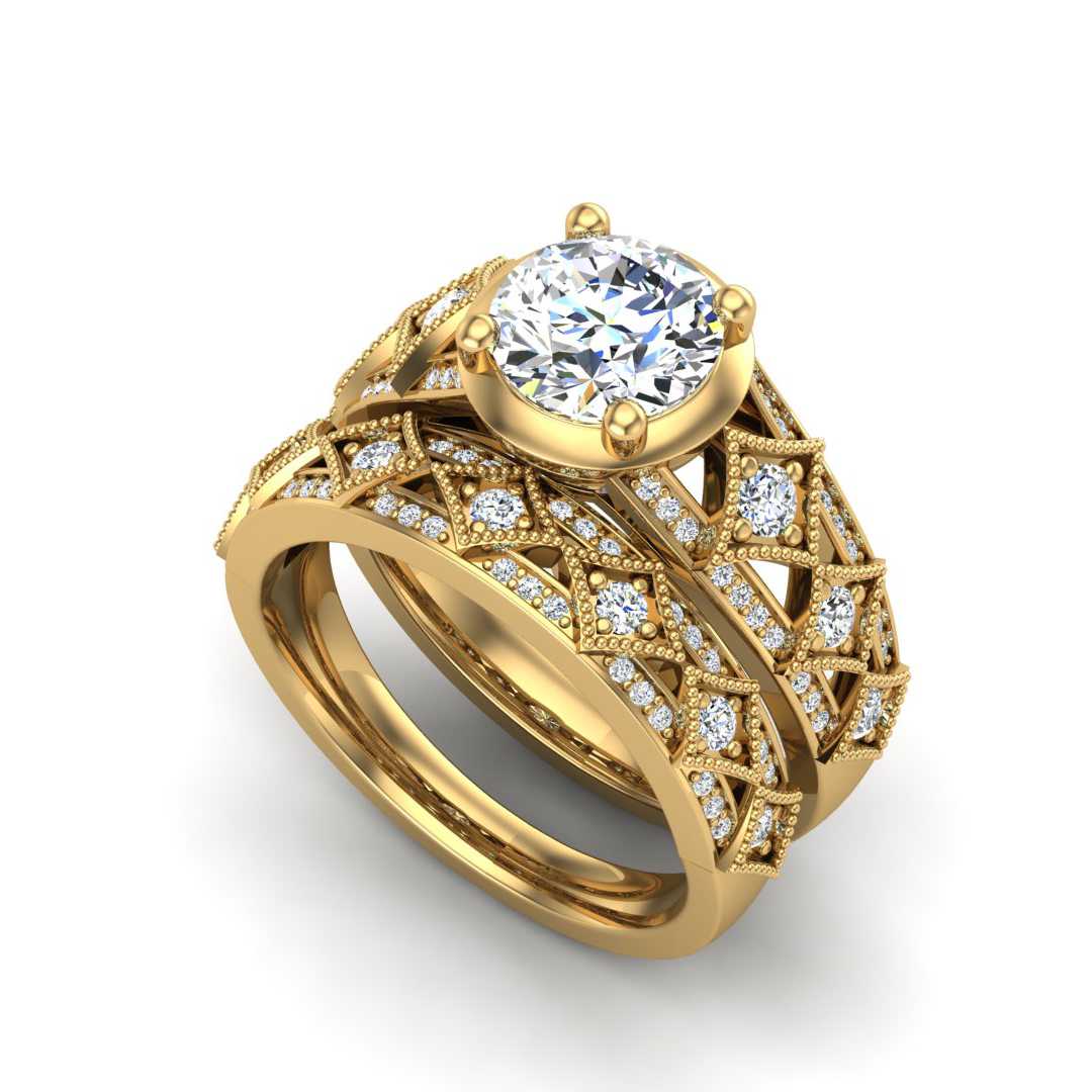 Engagement ring ERWS0331-1.50