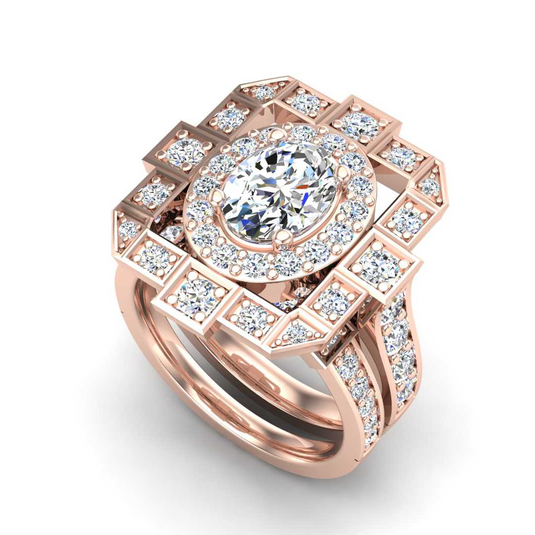 Engagement ring ERWS0333-1.50