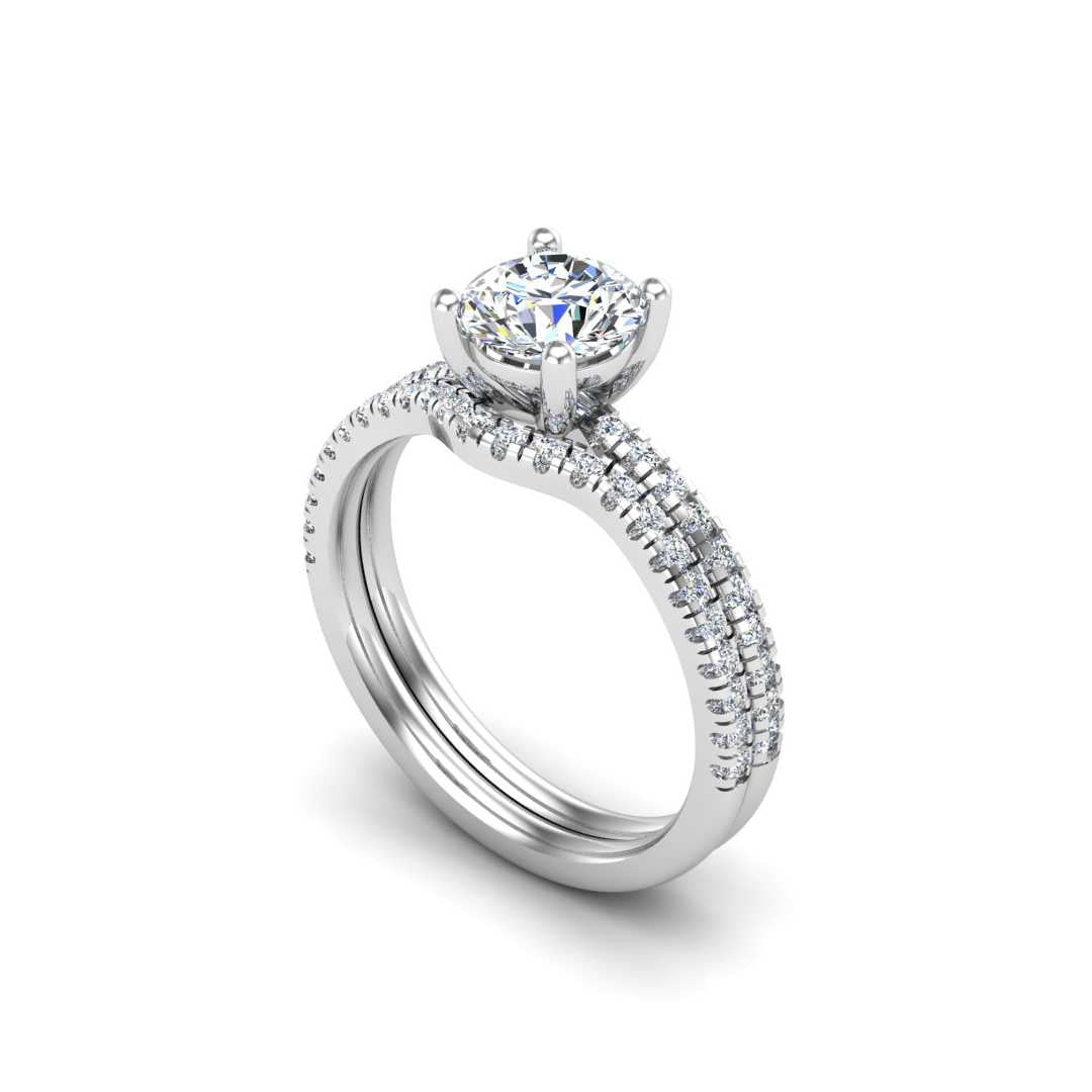 Engagement ring ERWS0357-1.00