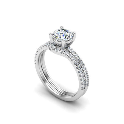 Engagement ring ERWS0357-1.00