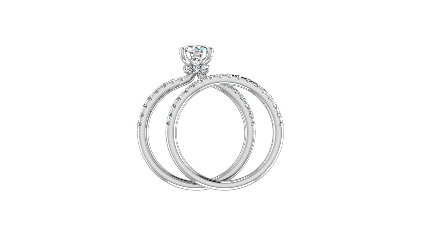 Engagement ring ERWS0320-1.00